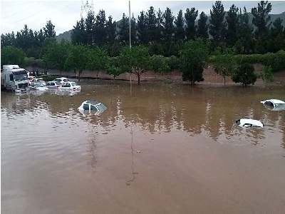مشهد را سيل برد ، مدير بحران را خواب ... !