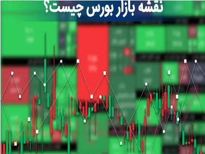 نقشه بازار بورس