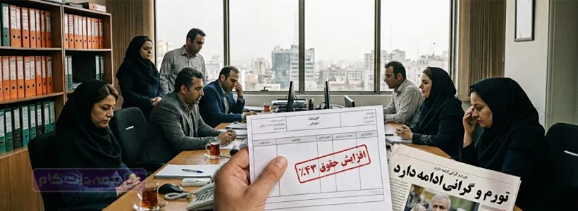 افزایش حقوق کارمندان 1405 چقدر است؟ جدول حقوق، مالیات، مزایا
